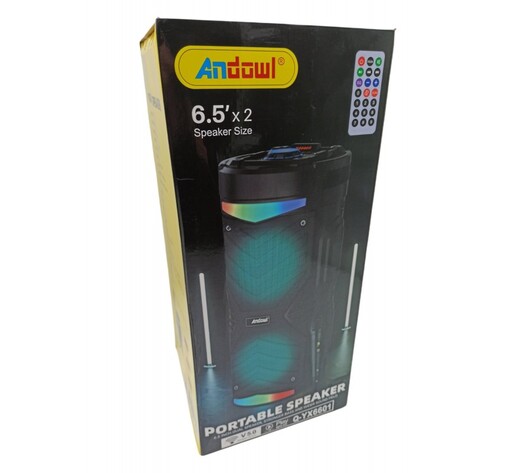 ΦΟΡΗΤΟ ΗΧΕΙΟ 2x8W ANDOWL Q-YX6601