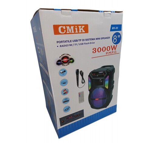 ΣΥΣΤΗΜΑ ΚΑΡΑΟΚΕ 8'' ΜΕ ΜΙΚΡΟΦΩΝΟ MK-88