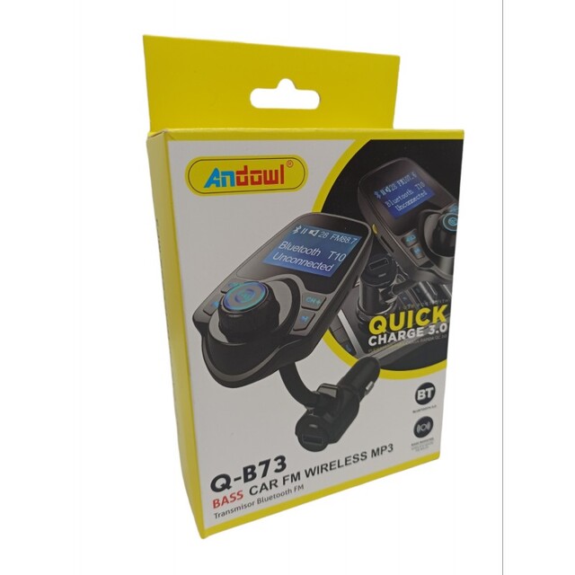 ΑΣΥΡΜΑΤΟ MP3 PLAYER ΑΥΤΟΚΙΝΗΤΟΥ ANDOWL Q-B73