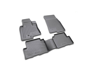 ΠΑΤΑΚΙΑ ΣΕ ΣΚΑΦΗ TPE ΛΑΣΤΙΧΟ ΓΙΑ MITSUBISHI PAJERO III 5D 1999-2006  ΣΕ ΜΑΥΡΟ ΧΡΩΜΑ NOVLINE - 4 ΤΕΜ.
