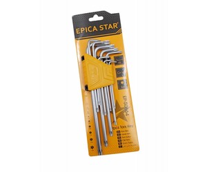 ΚΛΕΙΔΙΑ TORX ΣΕΤ 9ΤΜΧ EPICA STAR EP-50664