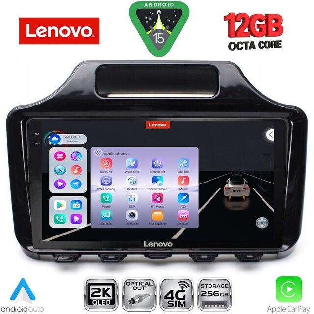 LENOVO SSZ 12779_CPA (9inc) MULTIMEDIA TABLET for TOYOTA IQ mod. 2008-2015 with ORIG. NAVI