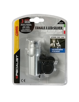 ΦΑΝΑΡΙ ΠΟΔΗΛΑΤΟΥ EΜΠΡΟΣ (3 LED)