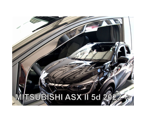 ΑΝΕΜΟΘΡΑΥΣΤΕΣ ΓΙΑ MITSUBISHI ASX 5D 2022+ ?? ΣΕΤ ΑΥΤΟΚΙΝΗΤΟΥ ΑΠΟ ΕΥΚΑΜΠΤΟ ΦΙΜΕ ΠΛΑΣΤΙΚΟ HEKO - 4 ΤΕΜ.