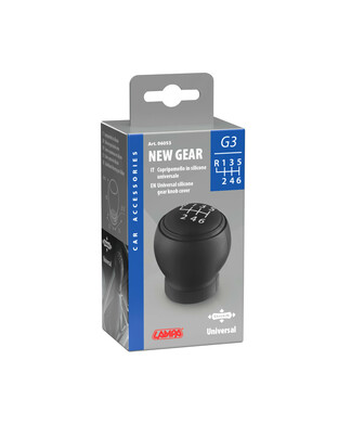 ΚΑΛΥΜΜΑ ΓΙΑ ΠΟΜΟΛΟ ΤΑΧΥΤΗΤΩΝ NEW GEAR G3 ΣΙΛΙΚΟΝΗΣ UNIVERSAL ΜΑΥΡΟ ΜΕ 6 ΤΑΧΥΤΗΤΕΣ LAMPA - 1 ΤΕΜ.