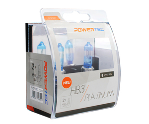 HB3 12V 65W 3.250K +130% P20d POWERTECK PLATINUM 2ΤΕΜ. M-TECH