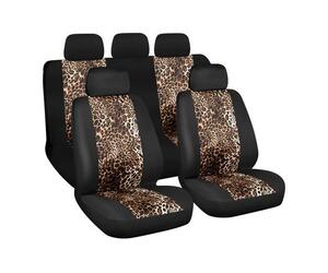 ΚΑΛΥΜΜΑΤΑ ΚΑΘΙΣΜΑΤΩΝ CAMO LEOPARD FASHION-TREND SERIES ΣΕΤ