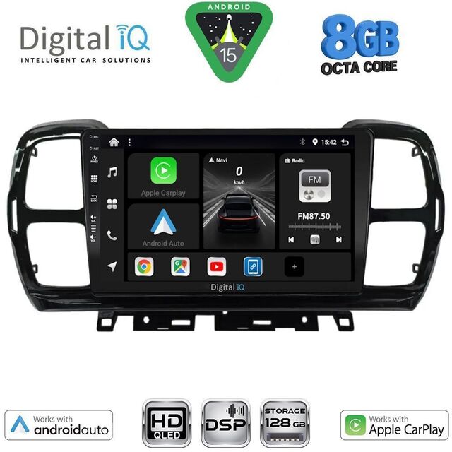 DIGITAL IQ BXF 18088_CPAA (9inc) MULTIMEDIA TABLET for CITROEN C5 AIRCROSS mod. 2017-2021
