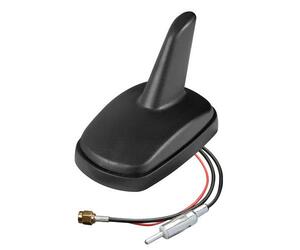 ΚΕΡΑΙΑ ΚΑΡΧΑΡΙΑΣ AERO-FIN 4 12V ΜΑΥΡΗ AM/FM/GPS ΜΕ ΕΝΙΣΧΥΤΗ ΣΗΜΑΤΟΣ 55x85x64mm