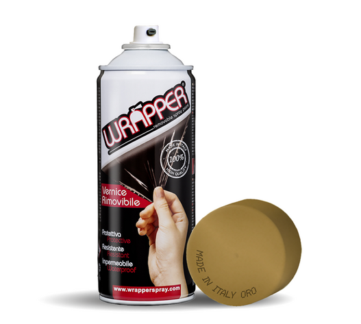 ΦΙΛΜ ΣΕ ΣΠΡΕΥ WRAPPER SPECIAL COLOURS ΧΡΥΣΟ 400ml – 1 ΤΕΜ.