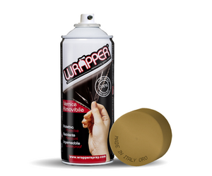 ΦΙΛΜ ΣΕ ΣΠΡΕΥ WRAPPER SPECIAL COLOURS ΧΡΥΣΟ 400ml – 1 ΤΕΜ.