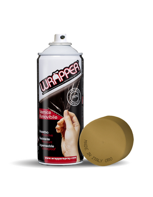 ΦΙΛΜ ΣΕ ΣΠΡΕΥ WRAPPER SPECIAL COLOURS ΧΡΥΣΟ 400ml – 1 ΤΕΜ.