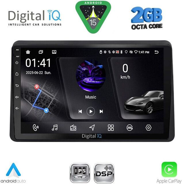DIGITAL IQ RSF 4553_CPA (10inc) MULTIMEDIA TABLET for NISSAN NV400 – OPEL MOVANO – RENAULT MASTER mod. 2020-2026