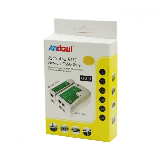 TESTER ΔΙΚΤΥΟΥ ANDOWL Q-314