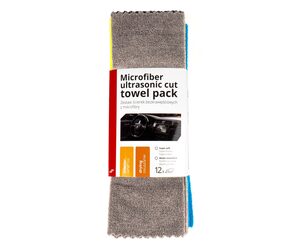 Amio - ΠΑΝΑΚΙΑ ΚΑΘΑΡΙΣΜΟΥ ΜΙΚΡΟΦΙΜΠΡΑ ULTRASONIC ΓΙΑ ΟΘΟΝΕΣ / ΓΥΑΛΙΣΜΑΤΟΣ / ΚΕΡΩΜΑ / ΣΤΕΓΝΩΜΑ 35x35cm 250gr - 12 Τεμ. (03971/AM)