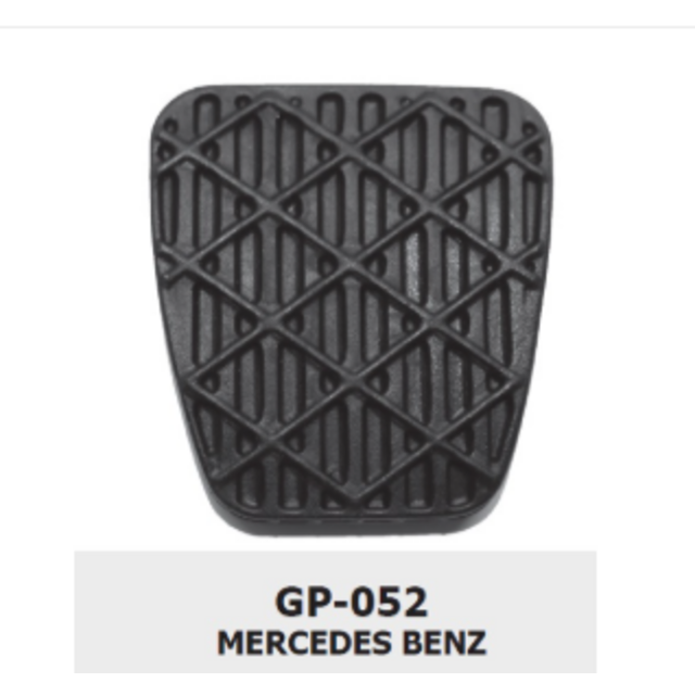 Λάστιχα για πετάλια 2 τεμάχια - Mercedes-Benz