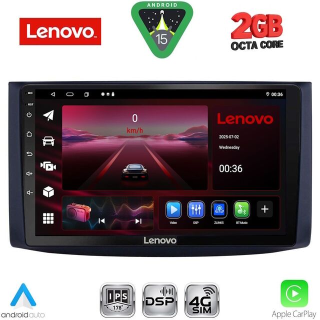 LENOVO LVF 5072_CPA (9inc) MULTIMEDIA TABLET for CHEVROLET AVEO mod. 2006-2010