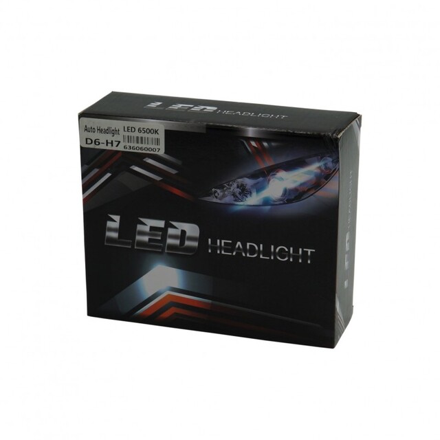 ΠΡΟΒΟΛΕΙΣ D6-H7 LED 6500K AU-D6-H7