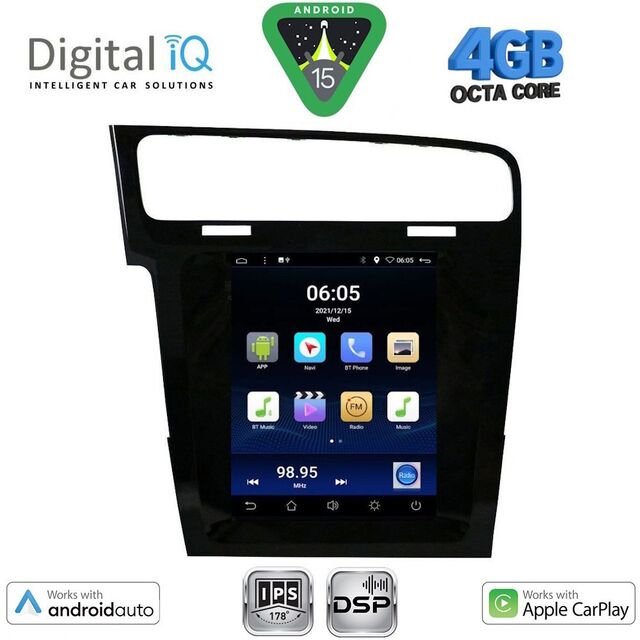DIGITAL IQ BXF 6985_CPAA TESLA STYLE for VW GOLF 7 mod. 2013-2021
