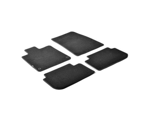 ΠΑΤΑΚΙΑ EXECUTIVE ΜΟΚΕΤΑ ΓΙΑ PEUGEOT 407 4D 05/2004-05/2011 / PEUGEOT 407 SW 09/2004-12/2011 ΣΕ ΜΑΥΡΟ ΧΡΩΜΑ ME ΚΟΥΜΠΩΜΑΤΑ LAMPA - 4 ΤΕΜ.