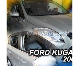 ΑΝΕΜΟΘΡΑΥΣΤΕΣ ΓΙΑ FORD KUGA 5D 2008-2013 ΖΕΥΓΑΡΙ ΑΠΟ ΕΥΚΑΜΠΤΟ ΦΙΜΕ ΠΛΑΣΤΙΚΟ HEKO - 2 ΤΕΜ.