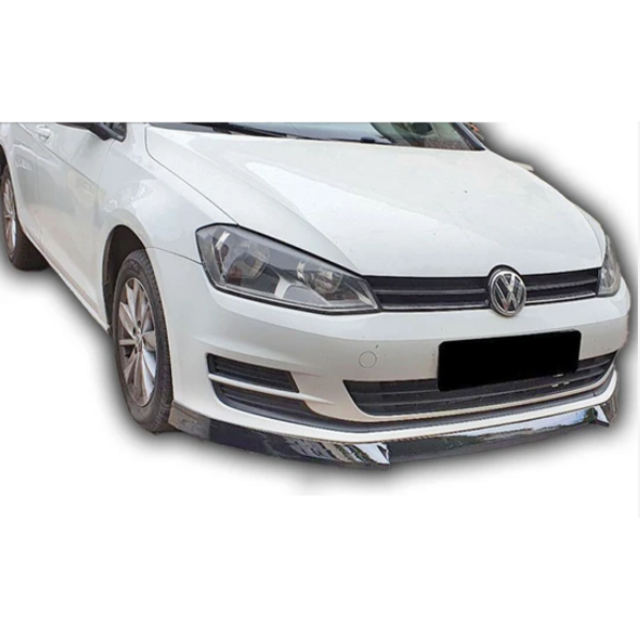 Lip spoiler μαύρο πλαστικό γυαλιστερό - Vw Golf 7