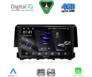 DIGITAL IQ RSG 6191_CPA (9inc) MULTIMEDIA TABLET for HONDA CIVIC mod. 2016-2021