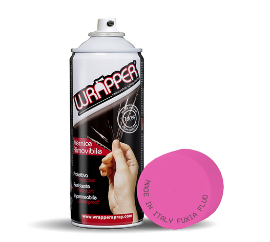 ΦΙΛΜ ΣΕ ΣΠΡΕΥ WRAPPER NEON COLOURS ΡΟΖ ΦΟΥΞΙΑ 400ml – 1 ΤΕΜ.