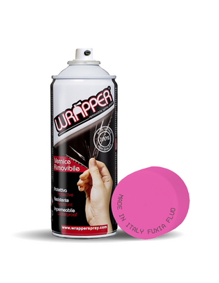 ΦΙΛΜ ΣΕ ΣΠΡΕΥ WRAPPER NEON COLOURS ΡΟΖ ΦΟΥΞΙΑ 400ml – 1 ΤΕΜ.