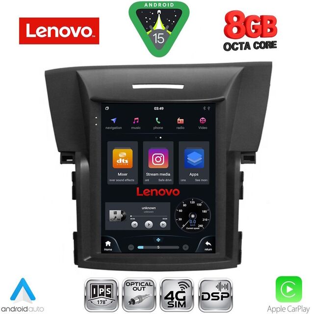 LENOVO SSW 10978_CPA TESLA STYLE for HONDA CRV mod. 2012-2017