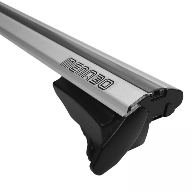 MENABO ΜΠΑΡΕΣ ΟΡΟΦΗΣ ΑΛΟΥΜΙΝΙΟΥ LINCE SILVER 120 cm ΣΕ ΑΣΗΜΙ ΧΡΩΜΑ ΓΙΑ Lexus UX (ZA10) 5 doors 2018> ΜΕ FLUSH RAILS - 2 ΤΕΜ. (8890/MB)