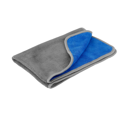 Lampa - Πανάκι καθαρισμού Microfibre (Μικροΐνες) Διπλής Όψης Premium (50x70 cm) - Γκρι / Μπλέ - 1 τεμ. (L3718.3)