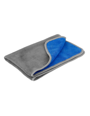 Lampa - Πανάκι καθαρισμού Microfibre (Μικροΐνες) Διπλής Όψης Premium (50x70 cm) - Γκρι / Μπλέ - 1 τεμ. (L3718.3)