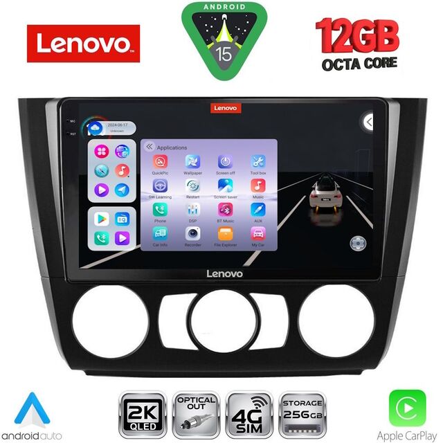 LENOVO SSZ 12040_CPA A/C (9inc) MULTIMEDIA TABLET for BMW S.1  E81-82-87-88 mod. 2004-2013