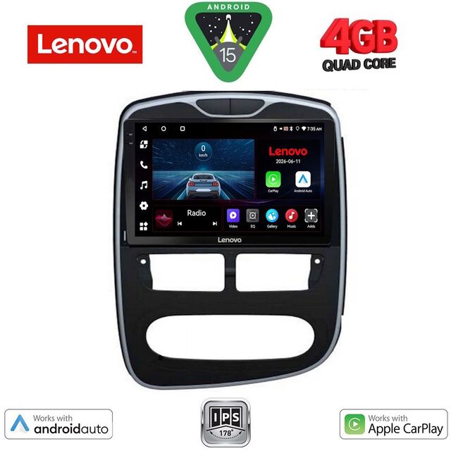 LENOVO LVE 8544_CPAA (10inc) MULTIMEDIA TABLET for RENAULT CLIO mod. 2012-2015