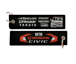 Honda Civic 10TH - υφασμάτινο μπρελόκ