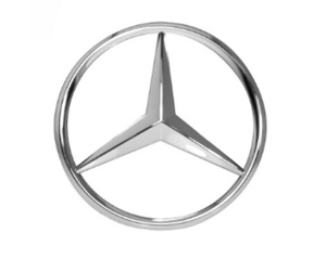 Σήμα μεταλλικό πόρτ μπαγκάζ 9cm - Μercedes-Benz