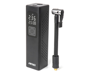 Amio - ΚΟΜΠΡΕΣΕΡ ΑΕΡΑ 12V 10BAR 150PSI 20L/MIN 100W ΜΕ ΨΗΦΙΑΚΗ ΟΘΟΝΗ & ΦΑΚΟ LED 1ΤΕΜ. (04376/AM)