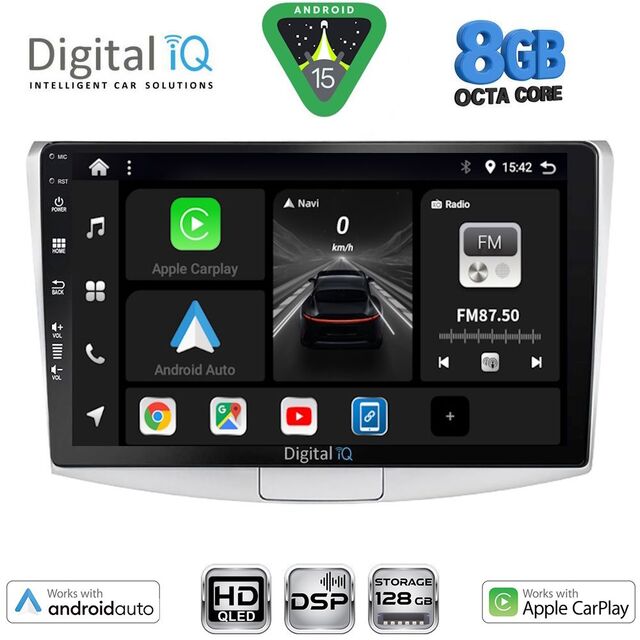 DIGITAL IQ BXF 18764_CPAA (10inc) MULTIMEDIA TABLET for VW PASSAT mod. 2010-2015