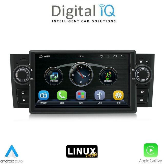DIGITAL IQ BLA 063_CPA (7" DECK) MULTIMEDIA LINUX SYSTEM for GRANDE PUNTO mod. 2005-2012