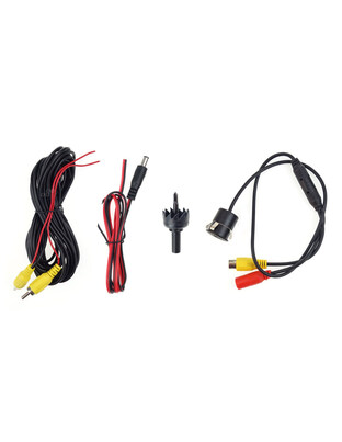 Amio – Κάμερα Οπισθοπορείας HD-308 LED Night Vision 12V 720p Φ18-22mm για Διακριτική Εγκατάσταση & Ασφαλές Παρκάρισμα – 1 Τεμ. (01595/AM)