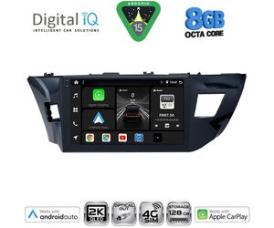 DIGITAL IQ BXK 20714MD_CPAA (10inc) MULTIMEDIA TABLET for TOYOTA COROLLA mod. 2013-2016