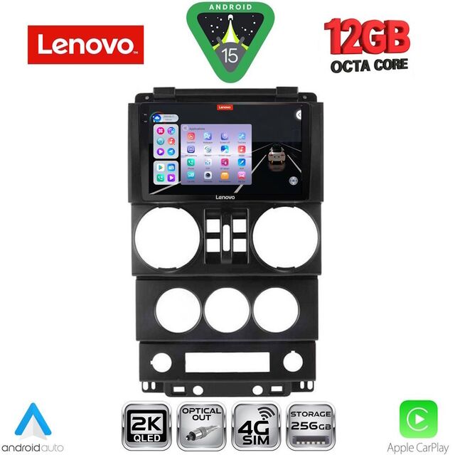 LENOVO SSZ 12294_CPA (9inc) MULTIMEDIA TABLET for JEEP WRANGLER  mod. 2006-2011