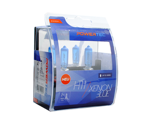 H11 12V 55W PGJ19-2 5.000K POWERTEC XENON BLUE 2ΤΕΜ.
