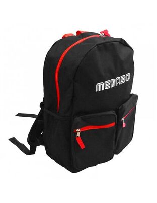 ΣΑΚΙΔΙΟ ΤΑΞΙΔΙΟΥ BACKPACK 20Lt 43x30x15 ΜΑΥΡΟ-ΚΟΚΚΙΝΟ MENABO