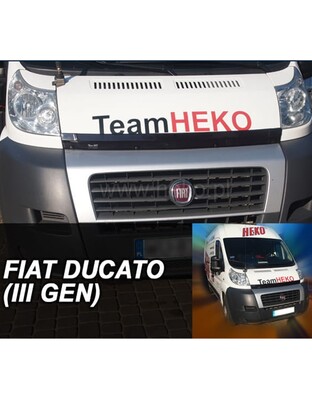 ΑΝΕΜΟΘΡΑΥΣΤΗΣ ΚΑΠΩ ΑΥΤΟΚΙΝΗΤΟΥ ΓΙΑ FIAT DUCATO III / CITROEN JUMPER II / PEUGEOT BOXER II 2006-2014 ΑΠΟ ΕΥΚΑΜΠΤΟ ΦΙΜΕ ΠΛΑΣΤΙΚΟ HEKO - 1 ΤΕΜ.