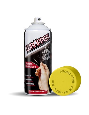 ΠΡΟΣΤΑΤΕΥΤΙΚΟ ΦΙΛΜ ΣΕ ΣΠΡΕΙ WRAPPER RAL 1023 TRAFFIC YELLOW 400 ml (ΚΙΤΡΙΝΟ ΧΡΩΜΑ)