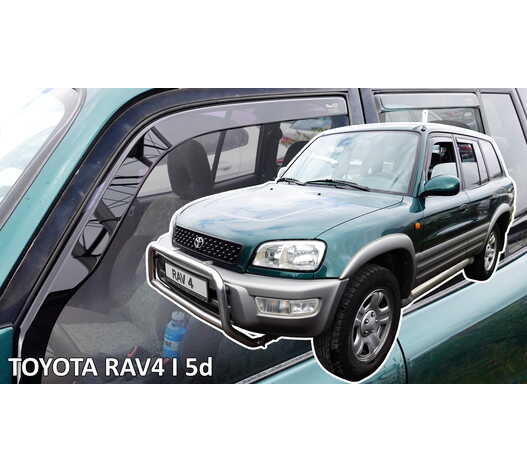 Heko - Ανεμοθραύστες Παραθύρων Για Toyota RAV4 (XA10) I 1994 > 2000 5πορτο υλικό Acrylic Χρώμα Φιμέ - 4 τεμ. (ΑΝΕΜ.SET29694)