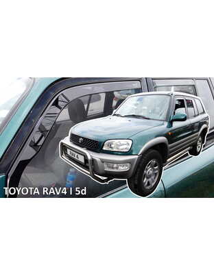 Heko - Ανεμοθραύστες Παραθύρων Για Toyota RAV4 (XA10) I 1994 > 2000 5πορτο υλικό Acrylic Χρώμα Φιμέ - 4 τεμ. (ΑΝΕΜ.SET29694)