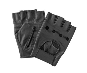 ΓΑΝΤΙΑ ΟΔΗΓΟΥ ΔΕΡΜΑΤΙΝΑ ΜΑΥΡΑ ΜΙΣΑ (L) VINTAGE GLOVES